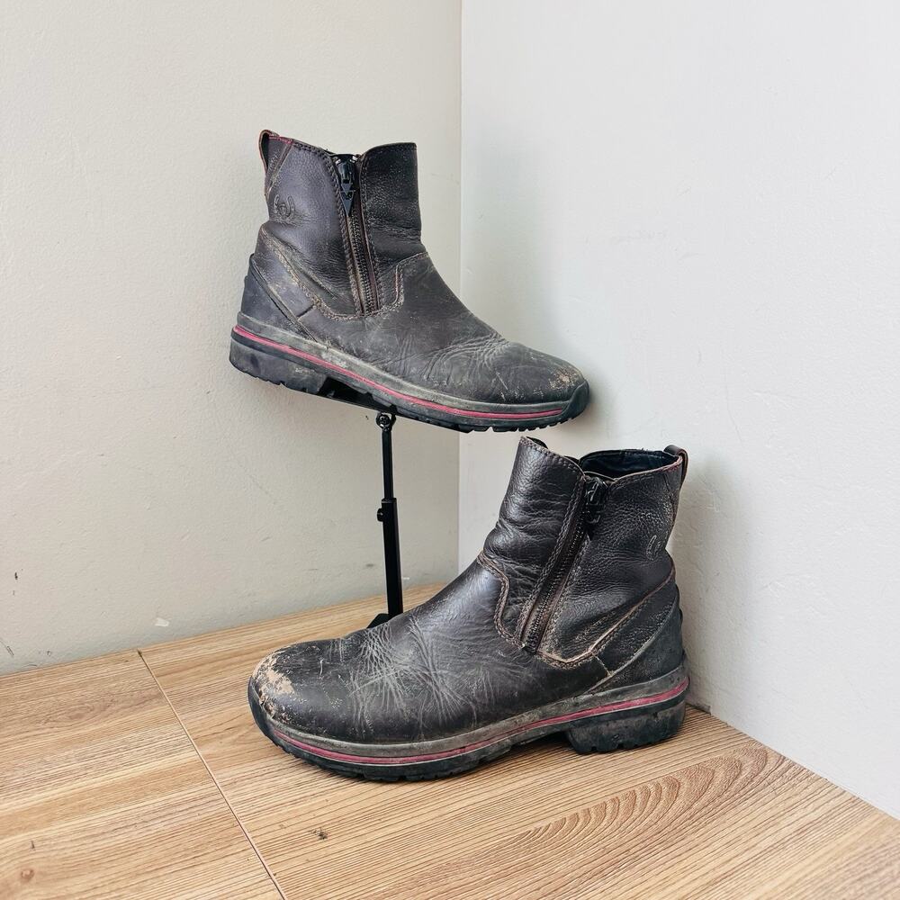 Kerrits Ladies Woodstock Waterproof Barn Boots Black Size 8